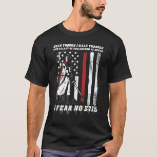 T-shirt Je Marche Dans La Vallée De La Mort Je Crains Non