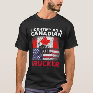 T-shirt Je Me Considère Comme Un Camion Canadien Drôle Fre