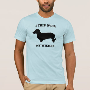 T-shirt Je me déclenche au-dessus de ma saucisse