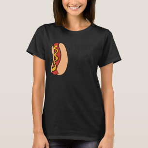 T-shirt Je Me Demande Si Hotdogs Pense À Moi Trop Hot Chie