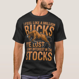 T-shirt Je me sens comme un million de dollars