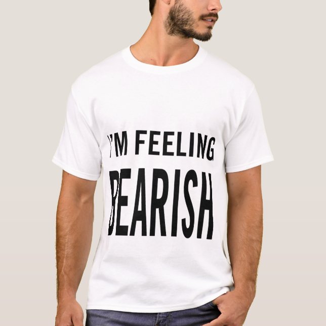 T-shirt Je me sens épouvantable (Devant)
