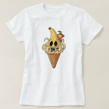 Je me sépare, mignonne cri de banane