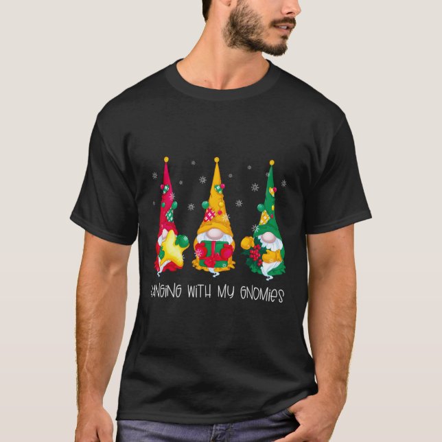 T-shirt Je Me Serre Avec Mes Gnomies Chemise Costume De No (Devant)