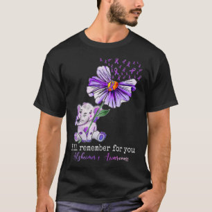 T-shirt Je me souviendrai de vous La sensibilisation à la 