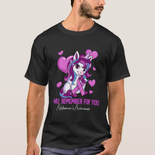 T-shirt Je Me Souviendrai De Vous Sensibilisation À La Mal