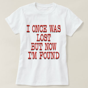 T-SHIRT JE ME SUIS PERDU UNE FOIS