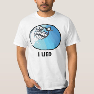 T-shirt Je me suis trouvé visage Meme de rage
