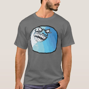 T-shirt Je me suis trouvé visage Meme de rage