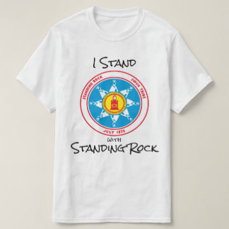 T-shirt Je me tiens avec la roche debout