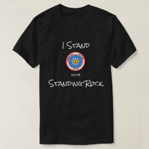 T-shirt Je me tiens avec la roche debout