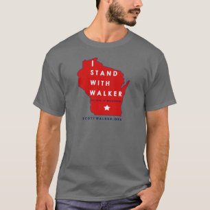 T-shirt Je me tiens avec le marcheur de Scott