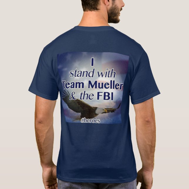 T-shirt Je me tiens avec Mueller (Dos)