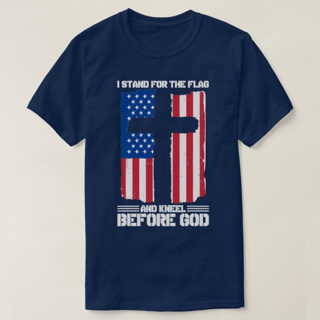 T-shirt Je Me Trouve À L'Aiguille Du Drapeau Avant Que Die (Design devant)
