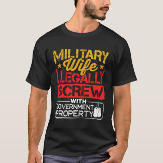 T-shirt Je Me Vis Légalement Avec Des Biens Gouvernementau