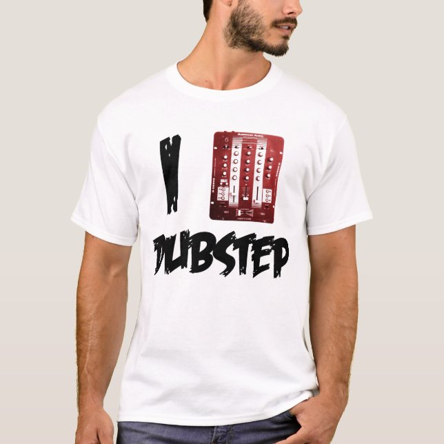 T-shirt Je mélange Dubstep (Devant)
