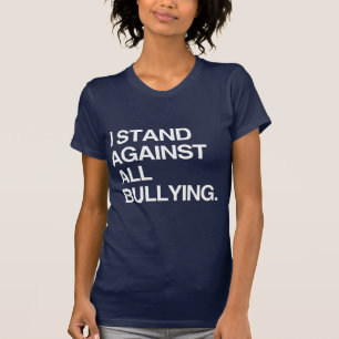 T-SHIRT JE M'ÉLÈVE CONTRE TOUTE FORME D'INTIMIDATION
