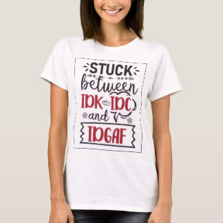 T-shirt Je m'en fiche