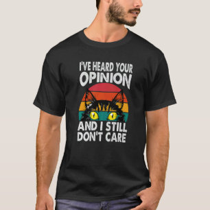 T-shirt Je m'en fiche   chat aux yeux de chat citation vin