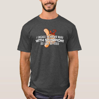 T-shirt Je m'engage dans des guerres inhumaines avec des s