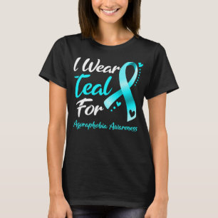 T-shirt JE M'OCCUPE DE Turquoise POUR LA SENSIBILISATION À