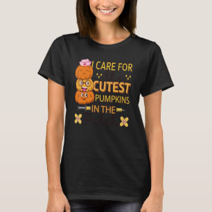 T-shirt Je M'Occupe Des Citrouilles Les Plus Couteux De L'