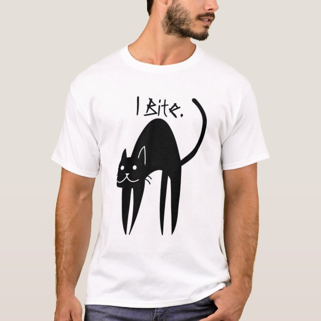 T-shirt Je mords (Devant)