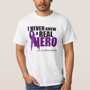T-shirt Je n'ai jamais connu un vrai héros jusqu'à ma