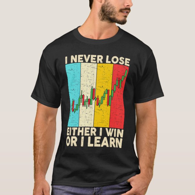T-shirt Je N'Ai Jamais Perdu, Ni Gagné, Ni Appris Le Comme (Devant)