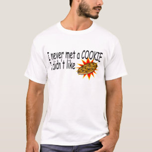 T-shirt Je n'ai jamais rencontré un biscuit que je n'ai