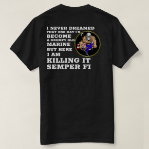 T-SHIRT JE N'AI JAMAIS RÊVÉ