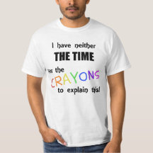 Je n'ai ni l'heure ni les crayons d'expliquer
