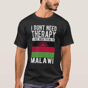 T-shirt Je n'ai pas besoin de thérapie, je dois juste alle