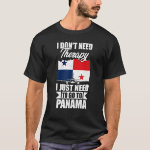 T-shirt Je n'ai pas besoin de thérapie, je dois juste alle