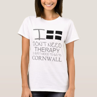 T-shirt Je n'ai pas besoin de thérapie que je dois juste