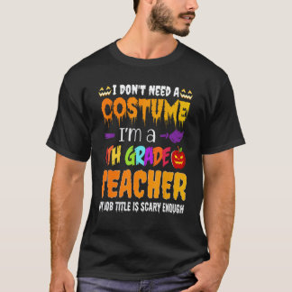 T-shirt Je n'ai pas besoin d'un costume, je suis un profes
