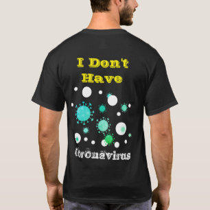 T-shirt Je n'ai pas de coronavirus