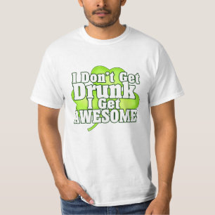 T-shirt Je N'Ai Pas L'Impression D'Être Un Shamrock Irland
