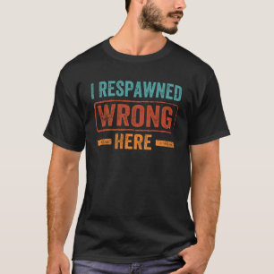 T-shirt Je N'Ai Pas Respecté Le Mal Ici Videogame Jeu