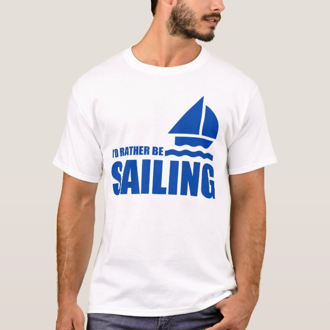T-shirt Je NAVIGUERAIS PLUTÔT (Devant)