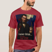 « Je ne bois jamais… de vin » Humour Vampire Horre
