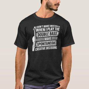 T-shirt Je ne commets pas d'erreur lors de la lecture de l