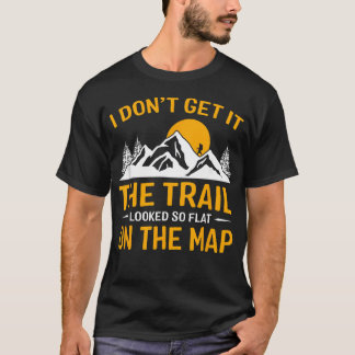T-shirt Je Ne Comprends Pas Ça A L39Air Si Plat Sur La
