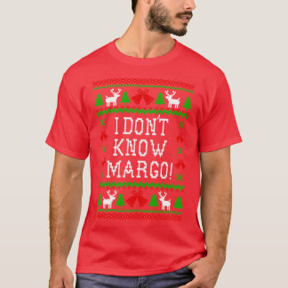 T-shirt Je ne connais pas Margo Citation de vacances de No