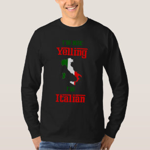 T-shirt Je Ne Dis Pas Moi Italien Plaisanterie Famille Hum
