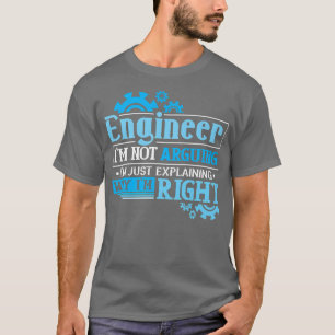 T-shirt Je ne discute pas, j'explique simplement pourquoi