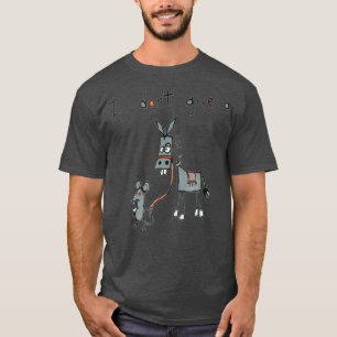 T-shirt Je Ne Donne Pas D'Âne De Rats