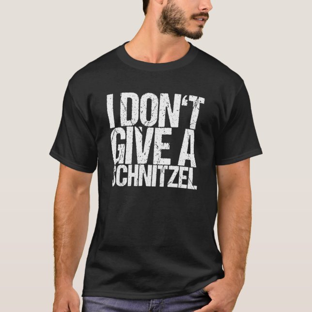 T-shirt Je Ne Donne Pas De Schnitzel (Devant)