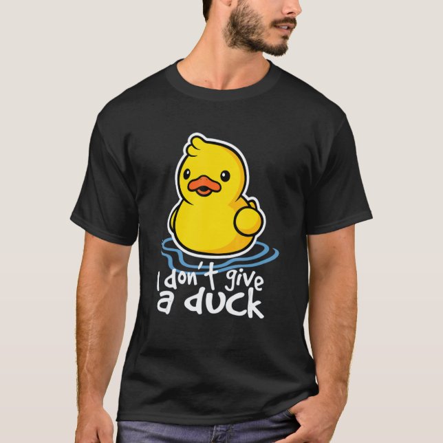T-shirt Je ne donne pas d'élevage de canards (Devant)