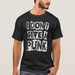 T-shirt Je ne donne pas un Punk Gothic Concert Goth 1